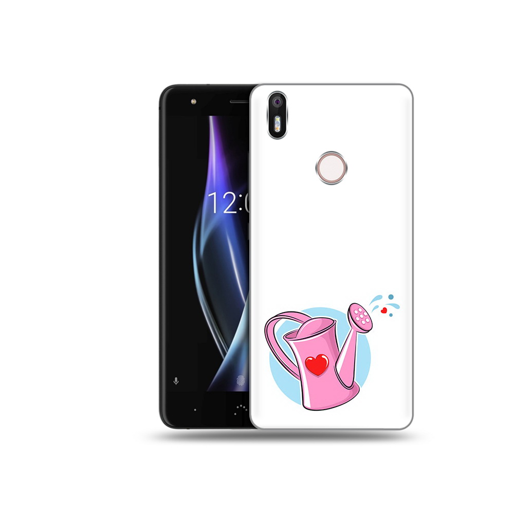 

Чехол MyPads Tocco для BQ Aquaris X Лейка любви 14 февраля, Прозрачный, Tocco