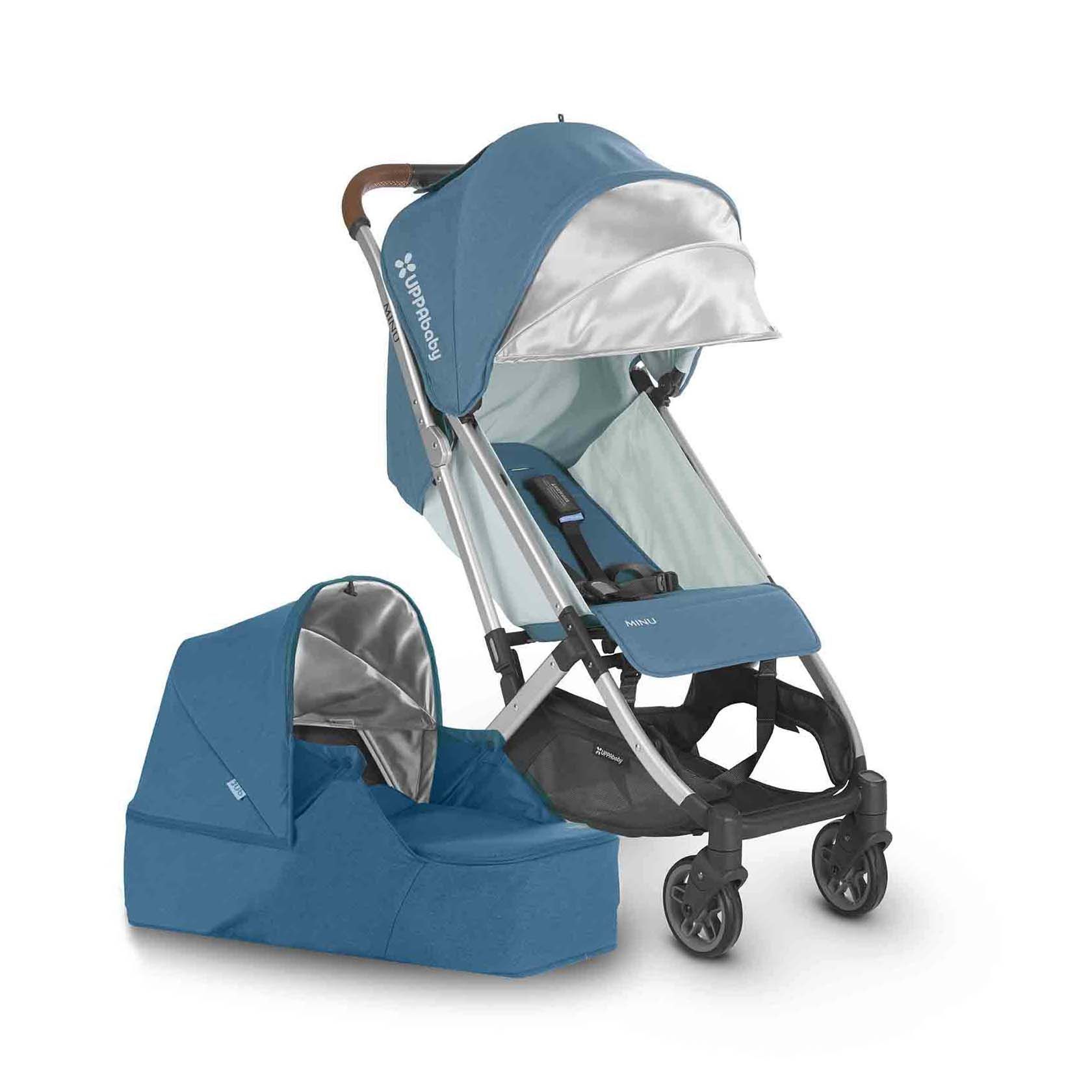 

Коляска 2 в 1 UPPAbaby Minu RYAN голубая, Minu