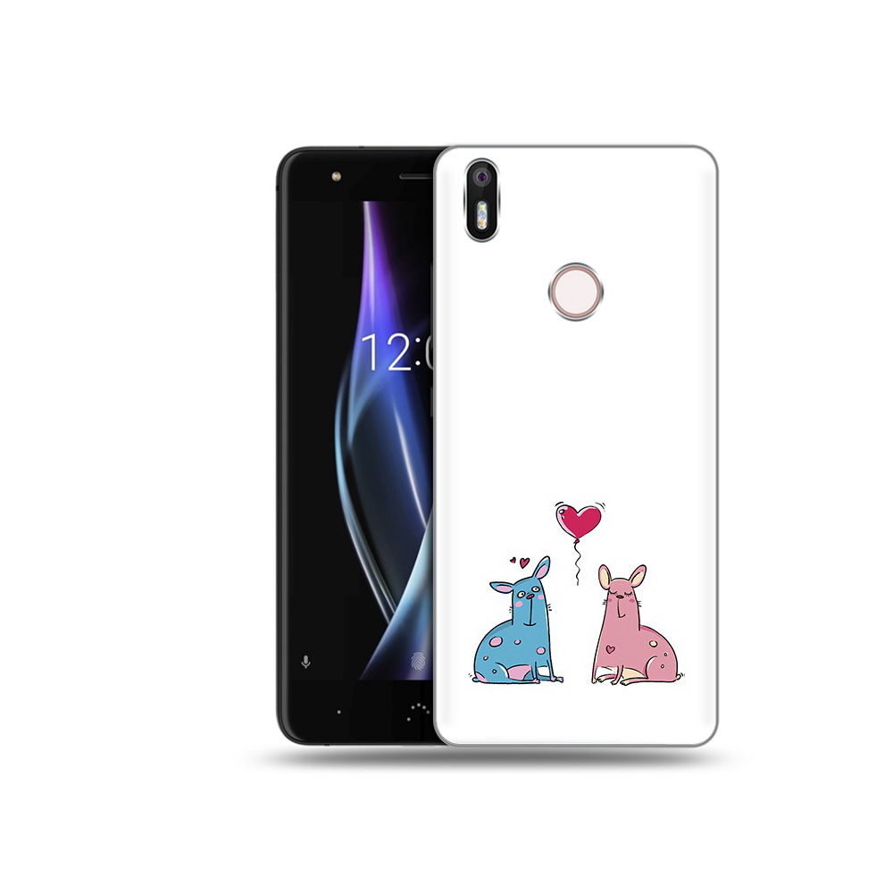 

Чехол MyPads Tocco для BQ Aquaris X Лама любовь, Прозрачный, Tocco