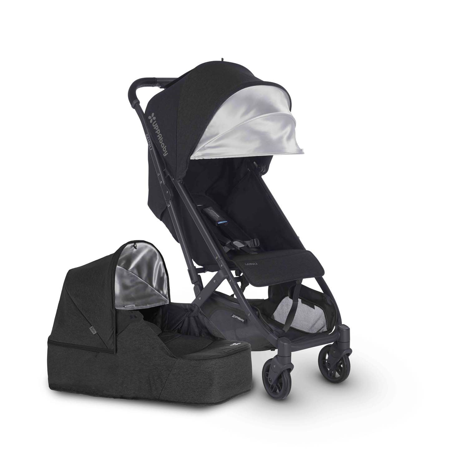 

Коляска 2 в 1 UPPAbaby Minu JAKE черная, Minu