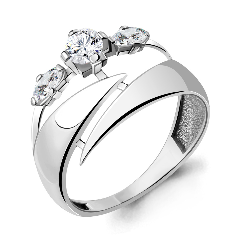 

Кольцо из серебра с фианитом Aquamarine Aquamarine 64794_925_р р. 18,5, 64794_925_р