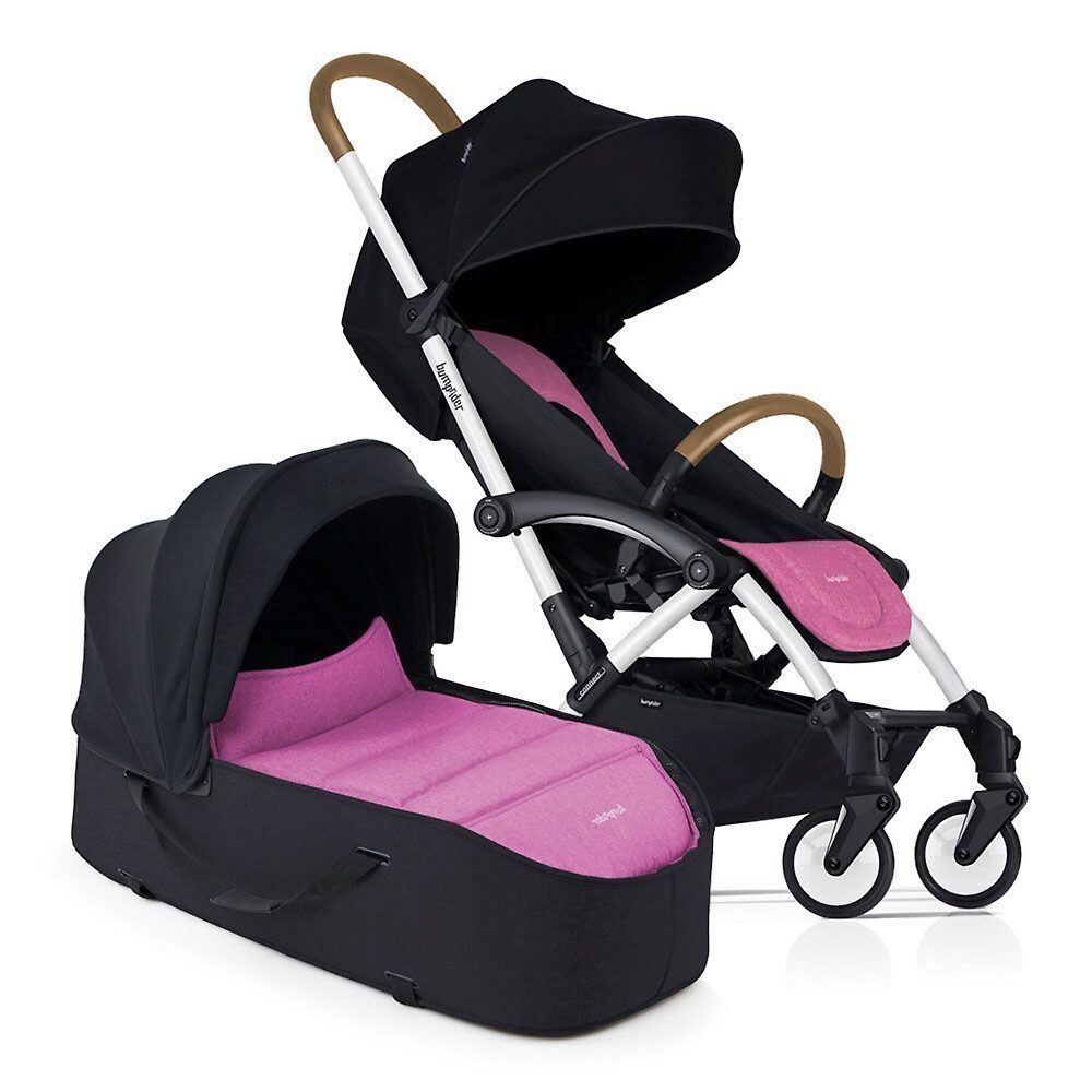 

Коляска 2 в 1 Bumprider Connect 2 White/Pink/Pink 51284-988/51284-194, Connect 2