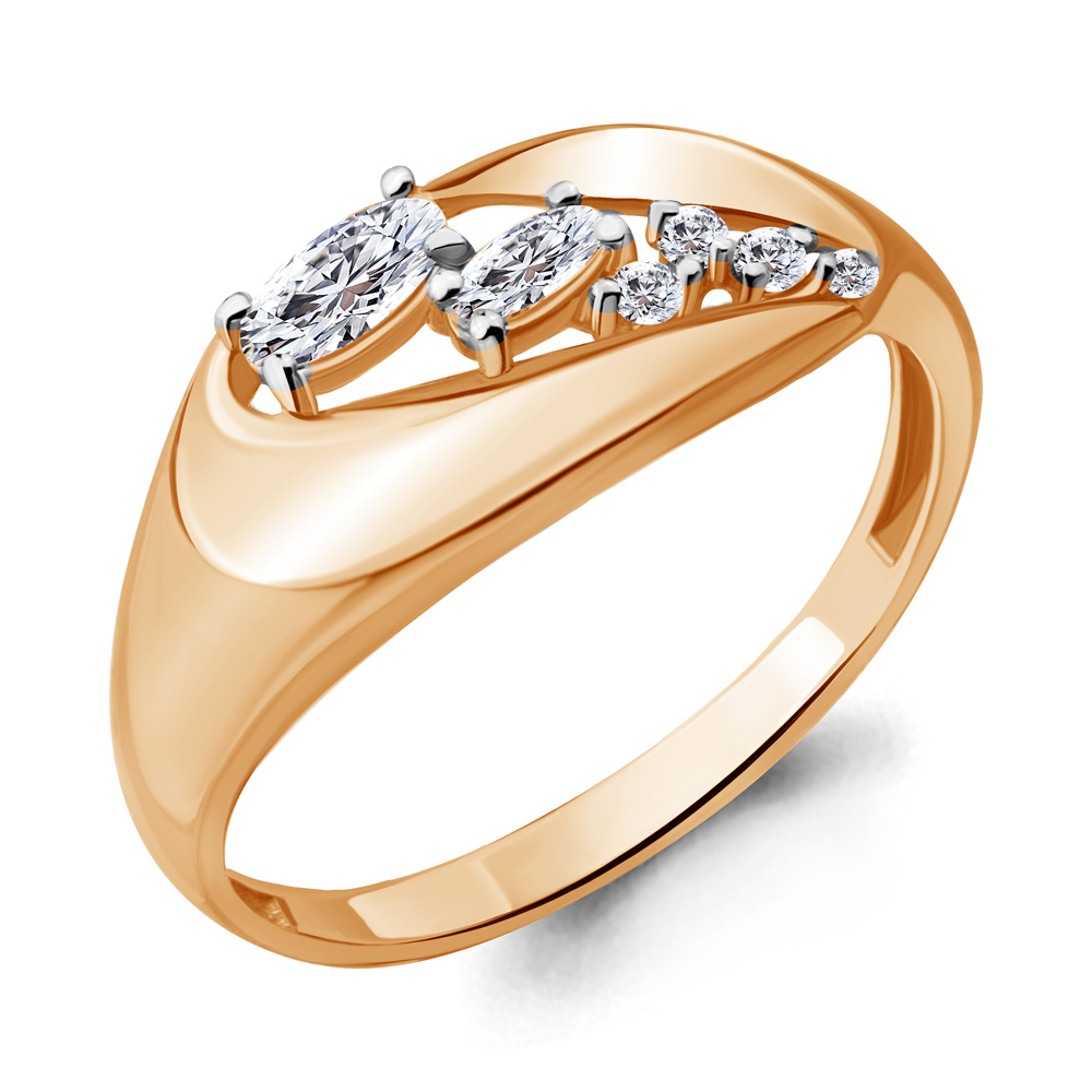 

Кольцо из серебра с фианитом Aquamarine Aquamarine 64772А_925_з р. 16,5, 64772А_925_з