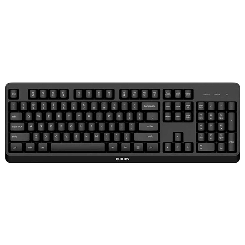 

Беспроводная клавиатура Philips SPK6307BL/87 Black, SPK6307BL/87