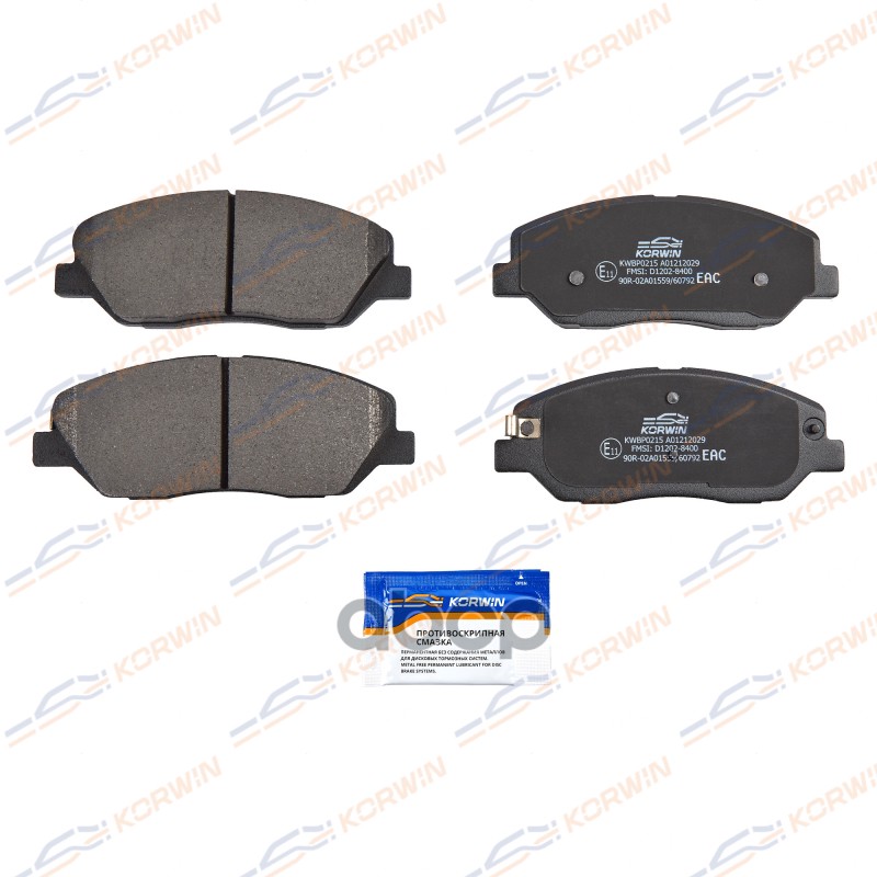 

Колодки Тормозные Перед. Hyundai Santafe Ii-Iii (Cm/Dm) 06-/Kia Sorento (Xm) 09-