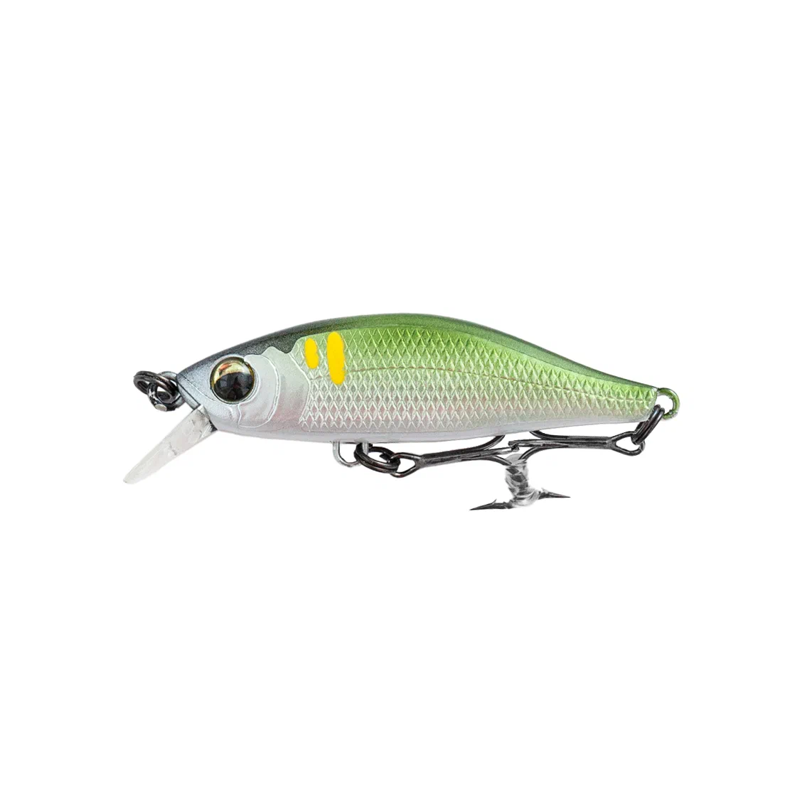 

Воблер Daiwa Silver Creek Minnow 44S WAKA AYU, Зеленый;серебристый, 0741