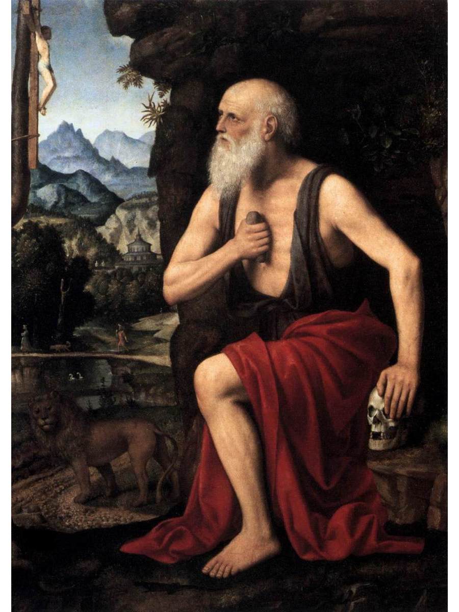 

Постер DRABS A2 Бернардино Луини The Penitent St Jerome