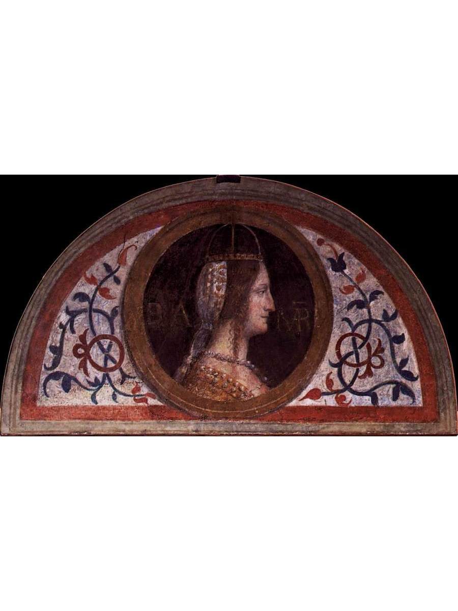 

Постер DRABS A2 Бернардино Луини Portrait of Bianca Maria Visconti