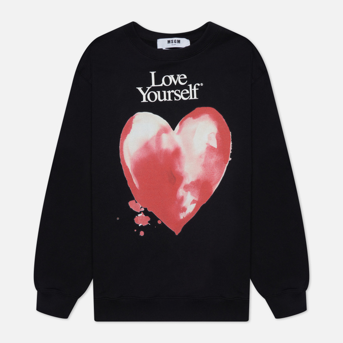 

Свитшот женский MSGM 3241MDM169 227299 99 черный XS, 3241MDM169 227299 99