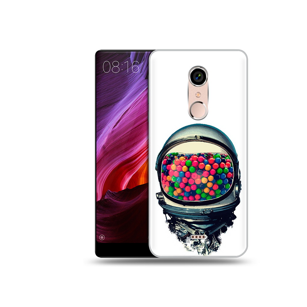 

Чехол MyPads Tocco для BQ 5050 Strike шлем космонавта, Прозрачный, Tocco