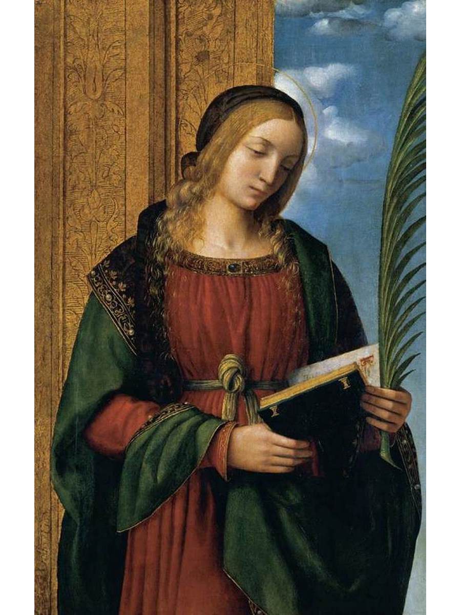 

Постер DRABS A2 Бернардино Луини A Female Martyr