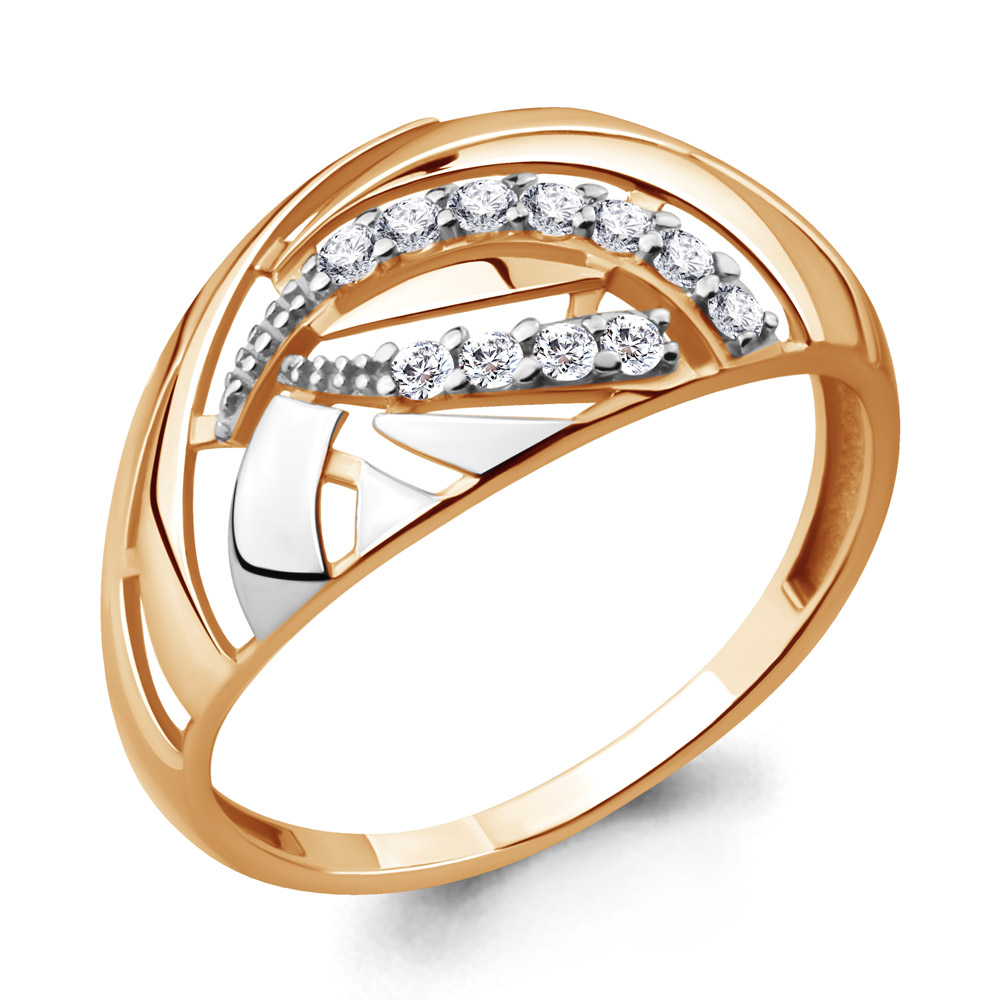 

Кольцо из серебра с фианитом Aquamarine Aquamarine 64690А_925_з р. 21, 64690А_925_з