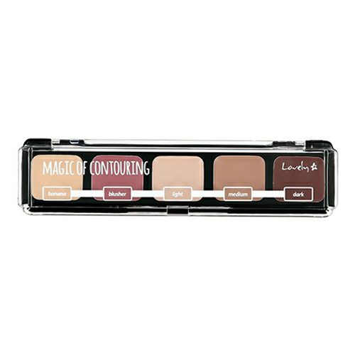 Палетка для контуринга лица Lovely Magic Of Contouring, 7 г