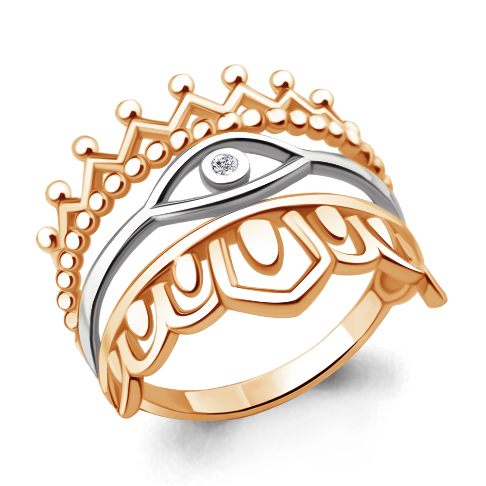 

Кольцо из серебра с фианитом Aquamarine Aquamarine 64685А_925_з р. 19, 64685А_925_з