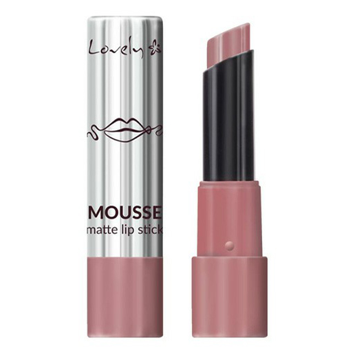 фото Губная помада lovely mousse matte lipstick матовая, 3, 3 г