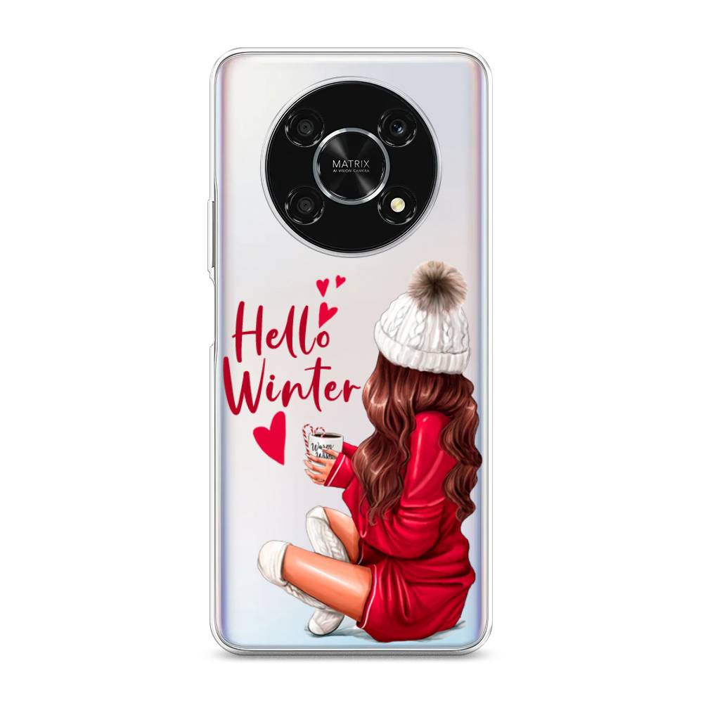 

Чехол для Honor X9 5G "Hello winter", Красный;белый;коричневый, 6109750-5