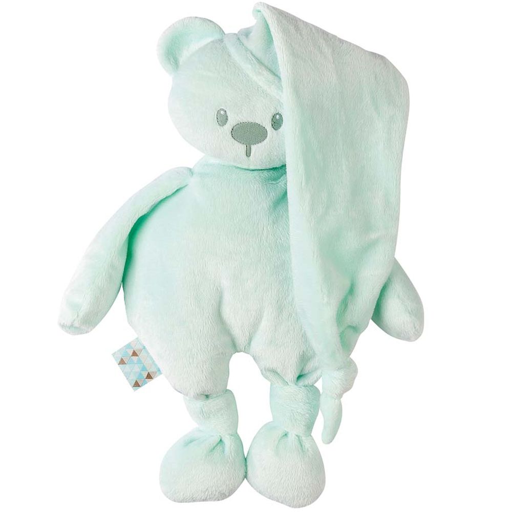 фото Игрушка мягкая nattou musical soft toy lapidou мишка mint 877824