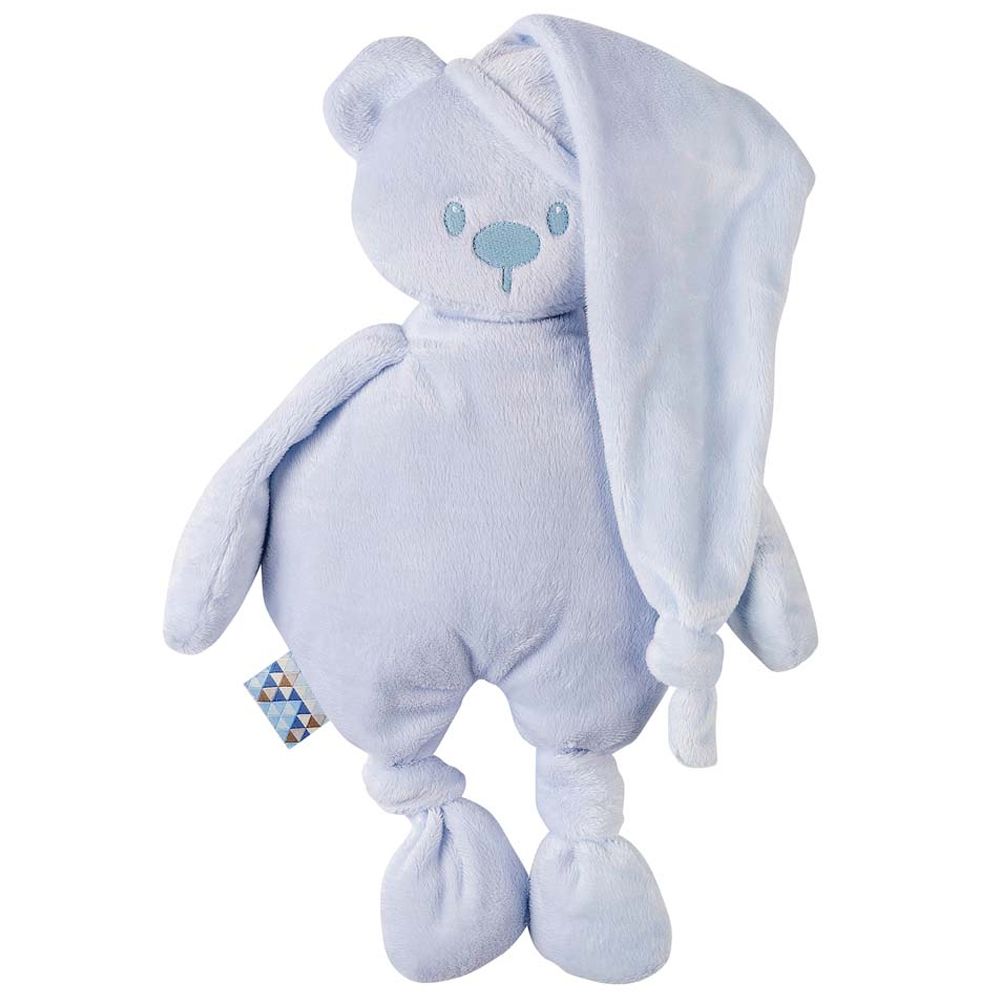 фото Игрушка мягкая nattou musical soft toy lapidou мишка light blue 877237