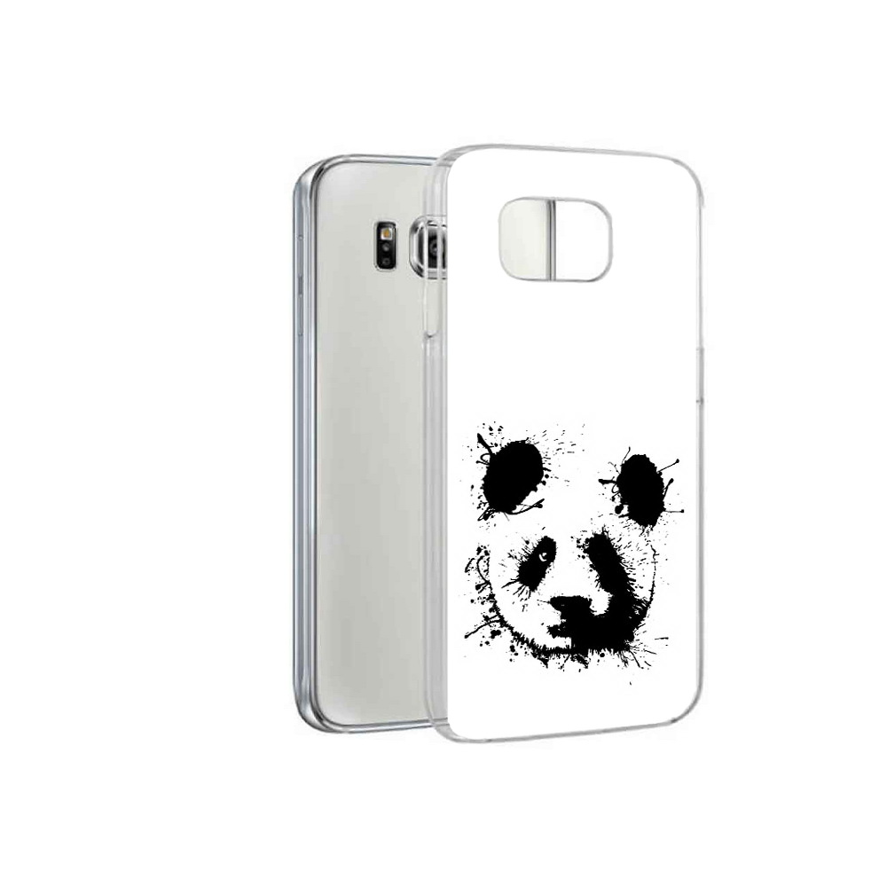 

Чехол MyPads Tocco для Samsung Galaxy S6 клякса-панда (PT12300.506.389), Прозрачный, Tocco