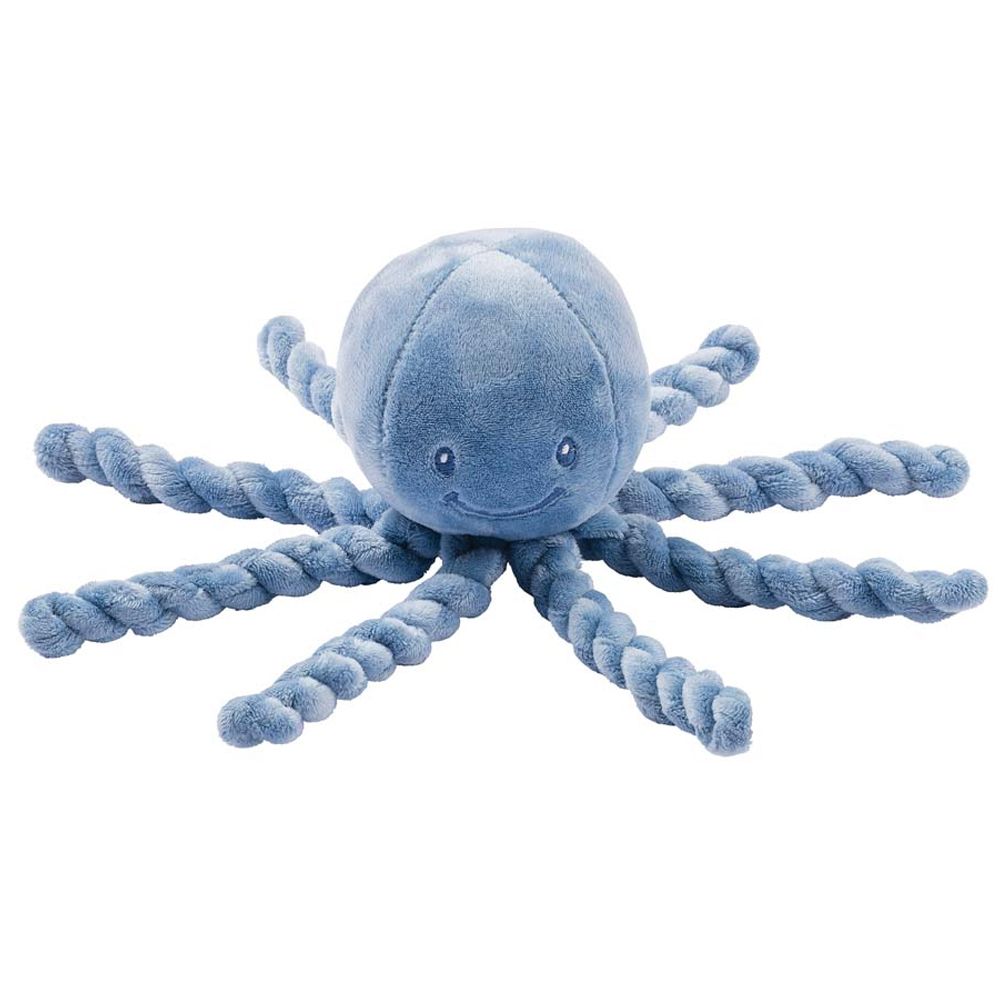 фото Игрушка мягкая nattou musical soft toy lapidou octopus осьминог blue infinity 877565