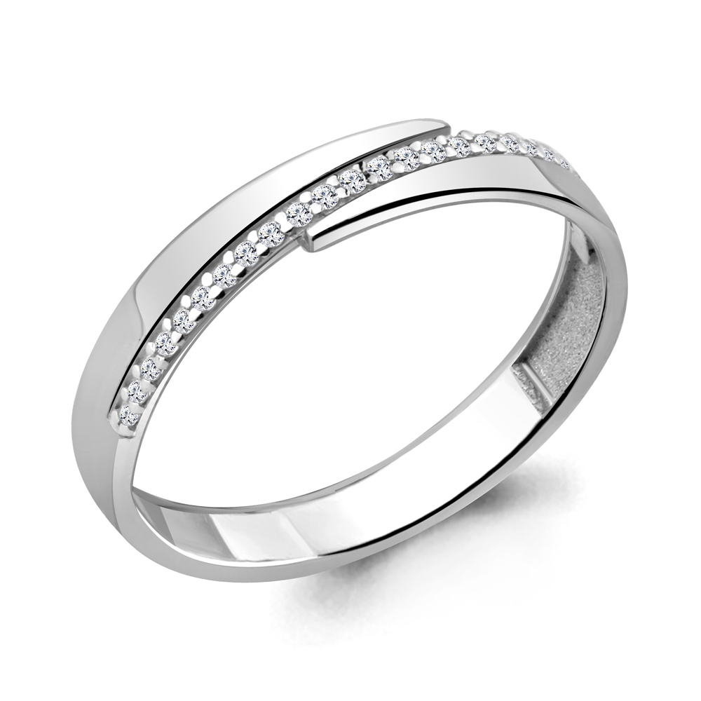 

Кольцо из серебра с фианитом Aquamarine Aquamarine 64608А_925_р р. 16, 64608А_925_р