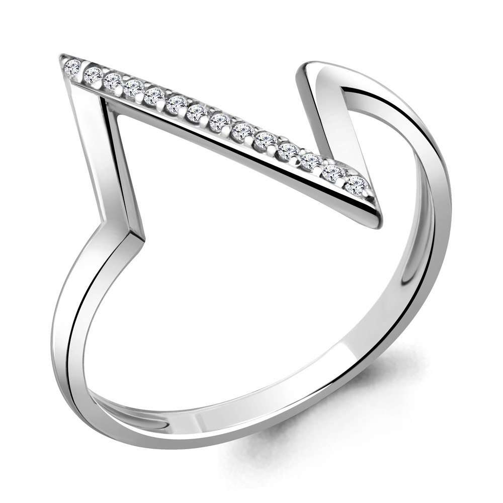 

Кольцо из серебра с фианитом Aquamarine Aquamarine 64549А_925_р р. 16, 64549А_925_р