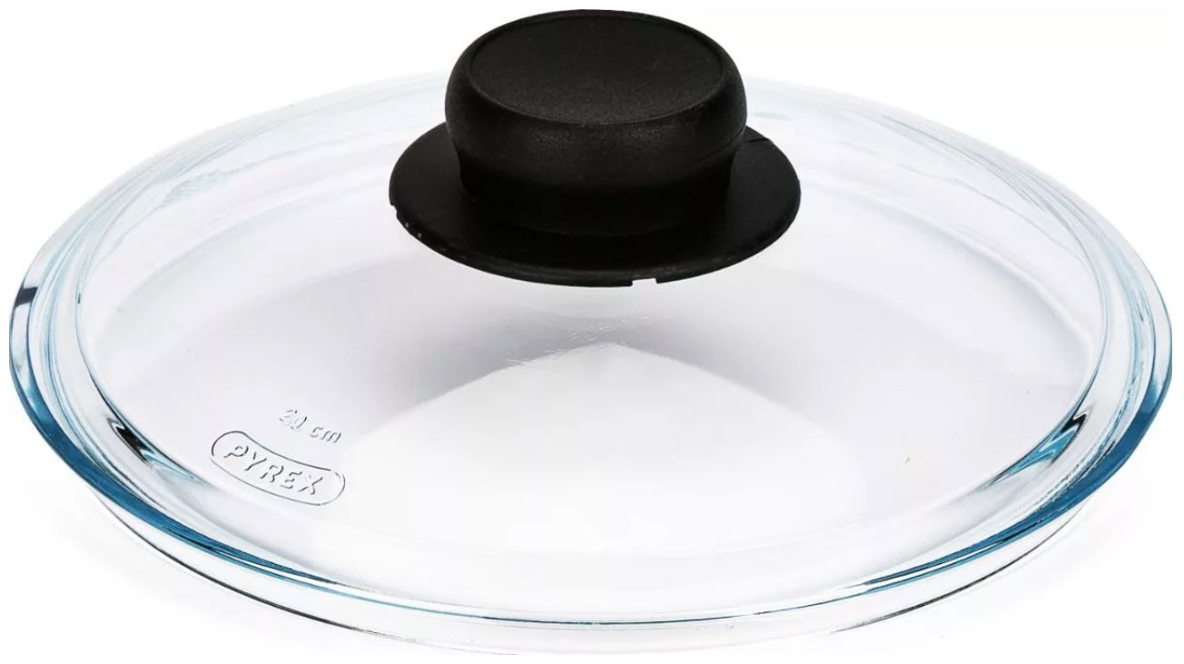 

Крышка Pyrex с ручкой стеклянная 20 см высокая (3120), Прозрачный, с ручкой стеклянная 20 см высокая (3120)
