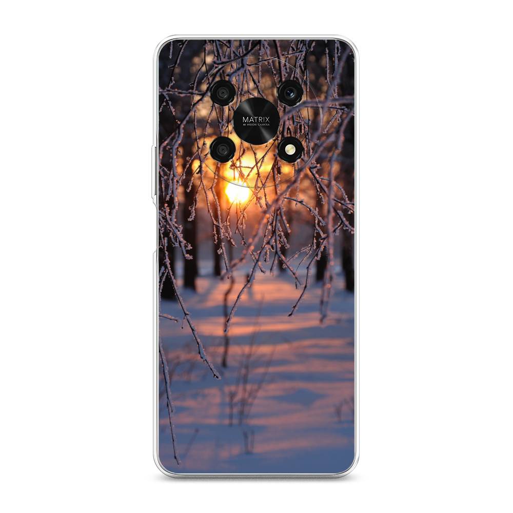 

Чехол для Honor X9 5G "Зима 7", Оранжевый;розовый;черный, 6109750-2