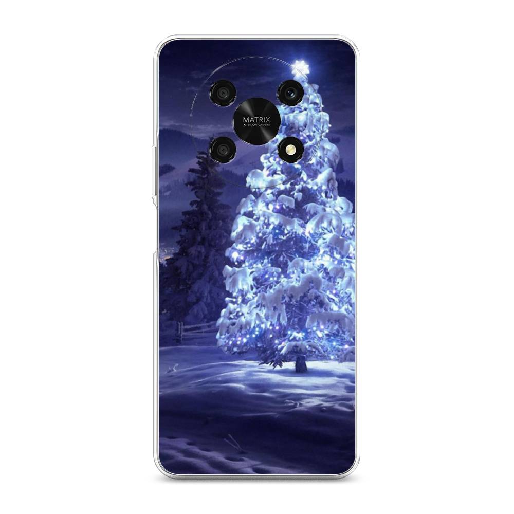

Чехол для Honor X9 5G "Зима 4", Синий;черный;белый, 6109750-2