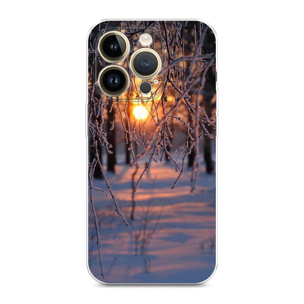 

Чехол для Apple iPhone 14 Pro Max "Зима 7", Оранжевый;розовый;черный, 15050-2