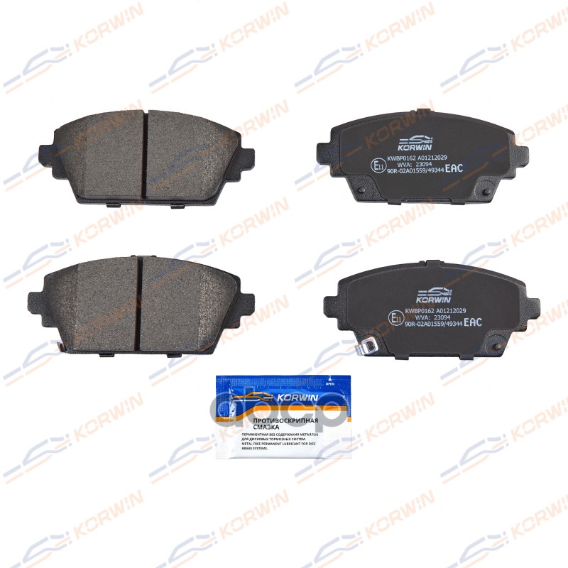 

Колодки Тормозные Перед. Honda Accord Vi-Vii 98-08/Nissan Primera (P12) 02-
