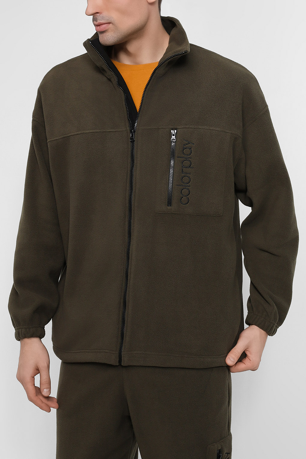 

Толстовка мужская COLORPLAY CP220811235-024 хаки L, CP220811235-024