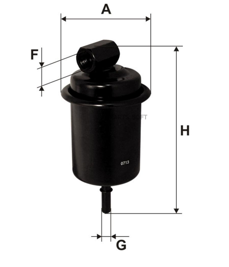 Фильтр Топливный Filtron арт. PP8763