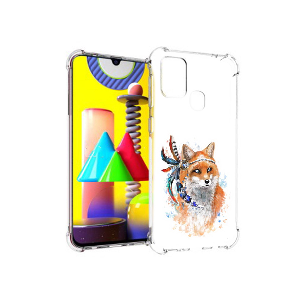 

Чехол MyPads Tocco для Samsung Galaxy M31 инду лиса (PT147019.488.377), Прозрачный, Tocco