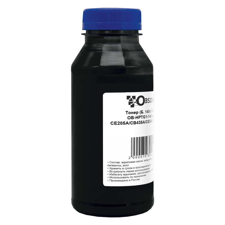 

Тонер Obsidian OB-HPTG1-140 для HP CE285A CB435A CE505 CE278A NZ-03, Черный