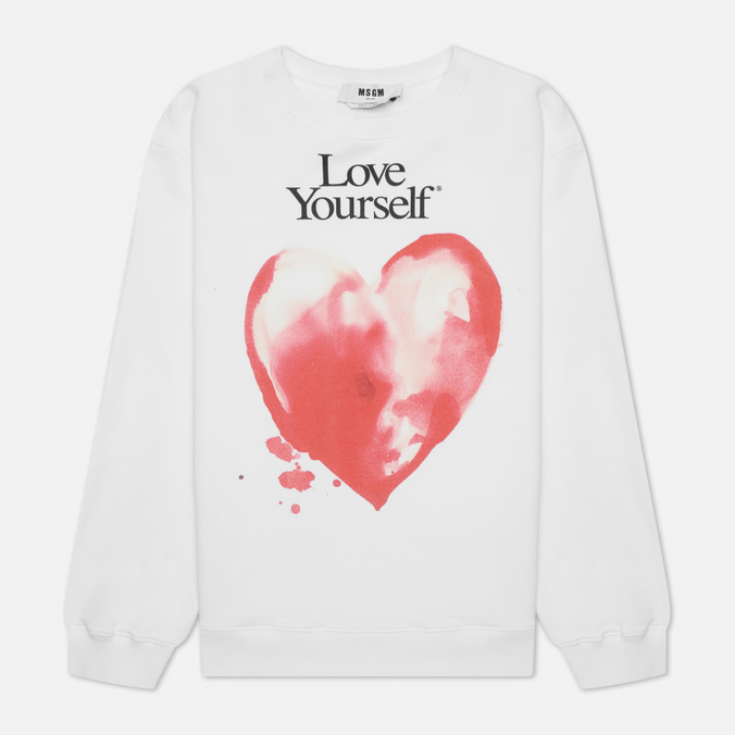 

Свитшот женский MSGM белый, 3241MDM169 227299 01