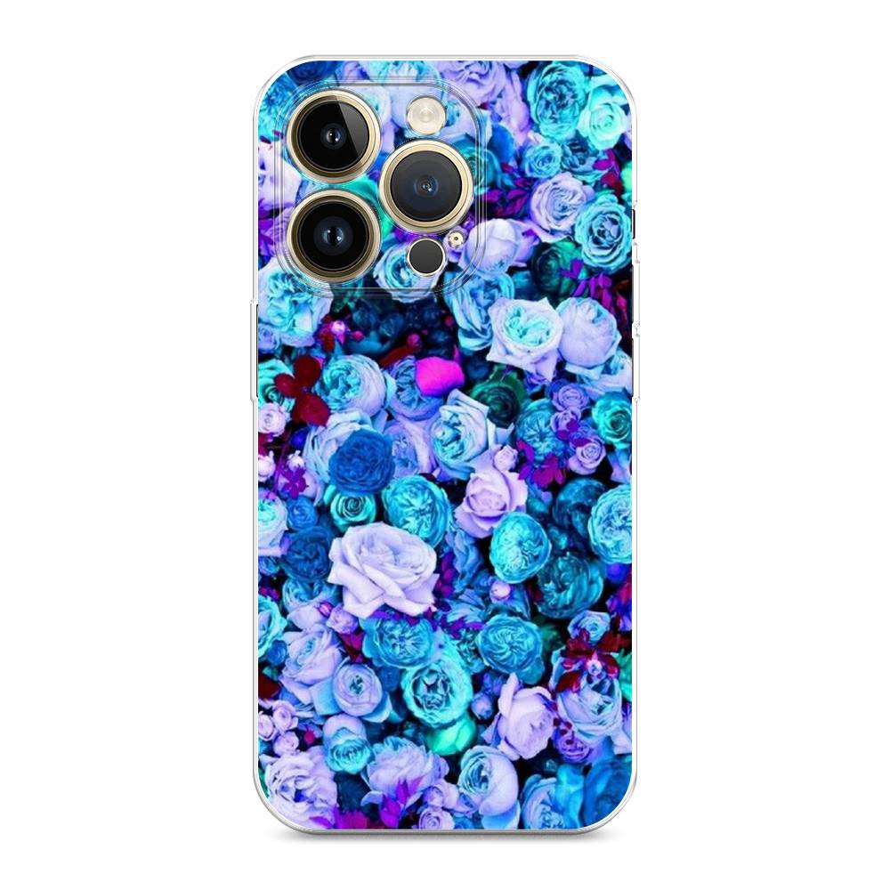 

Чехол для Apple iPhone 14 Pro Max "Цветочный ковер", Фиолетовый, 15050-2