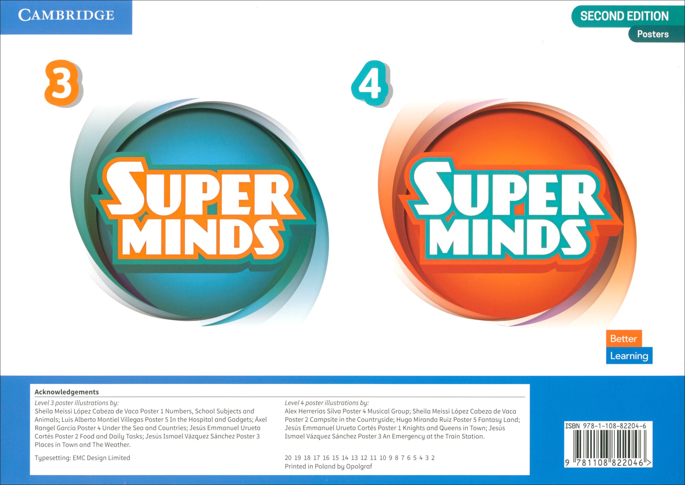 

Super Minds. 2nd Edition. Level 34. Poster Pack