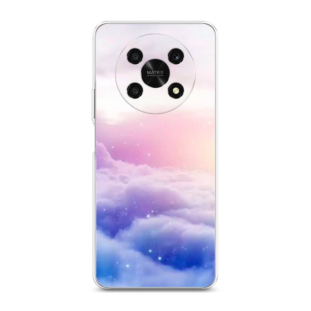 

Чехол для Honor X9 5G "Небеса", Голубой;белый;розовый, 6109750-2