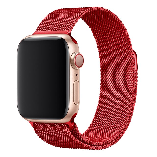 

Ремешок «Миланская петля», Pianel, для Apple Watch Band 38-40-41мм., Красный