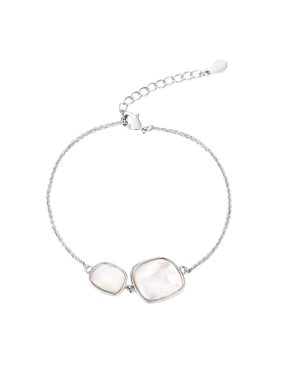 

Браслет из серебра с перламутром р.18 Fresh Jewelry RB-B01932-X-W-PN-X-X, RB-B01932-X-W-PN-X-X