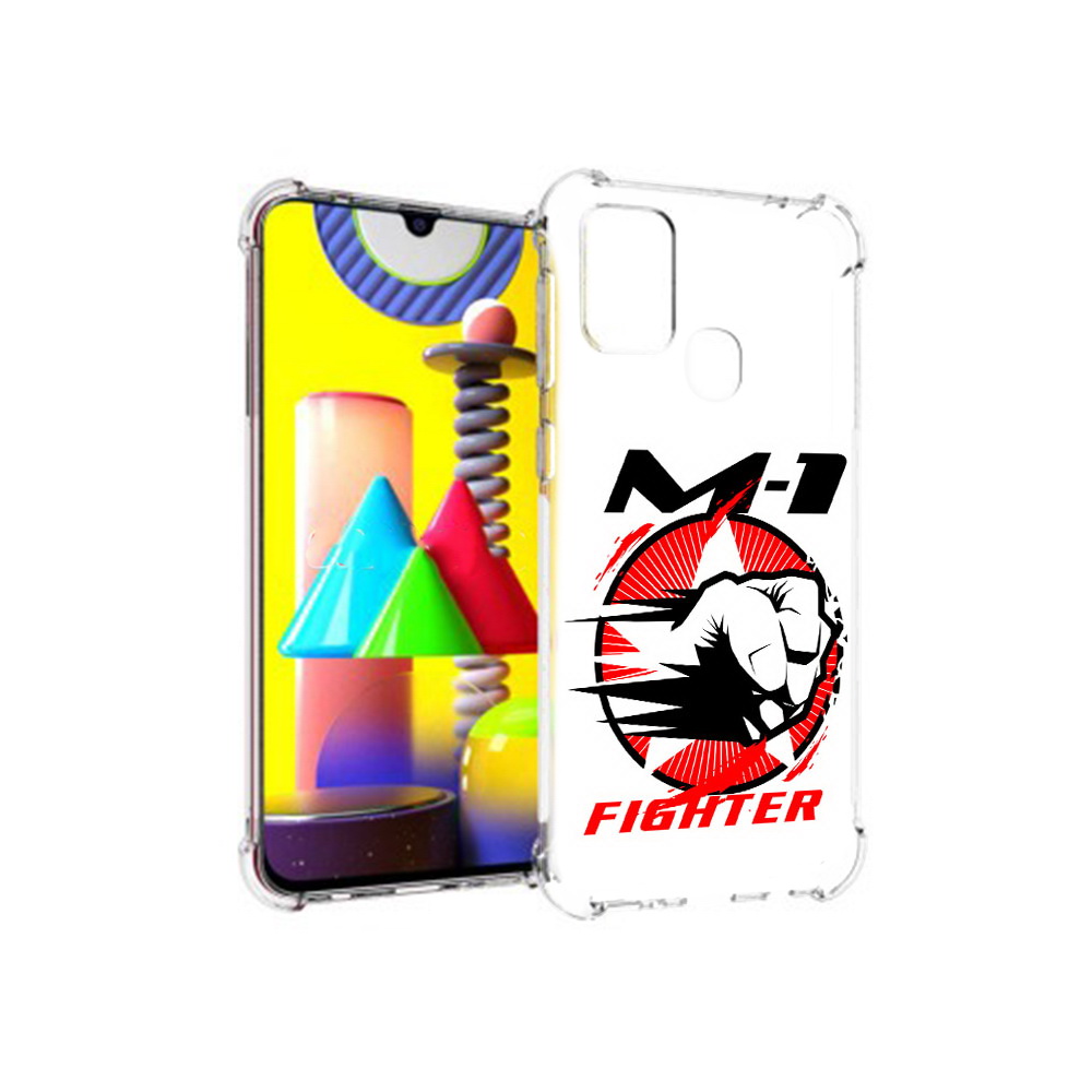 

Чехол MyPads Tocco для Samsung Galaxy M31 единоборства М-1 (PT147019.488.342), Прозрачный, Tocco
