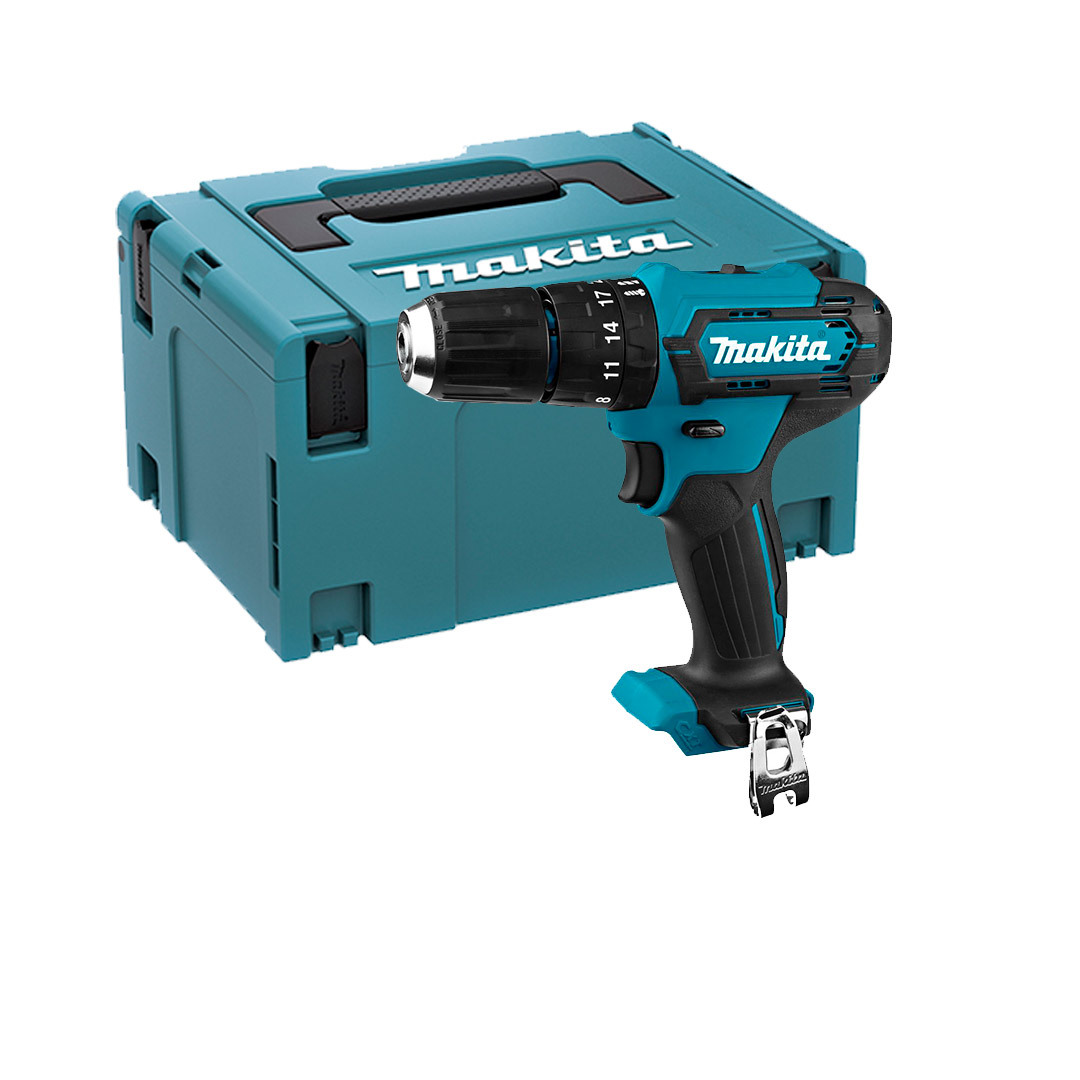 Аккумуляторная ударная дрель Makita HP333DZJ 12V в Makpac (без аккумулятора) акк ударная дрель шуруповерт makita td110dz без аккумулятора и з у