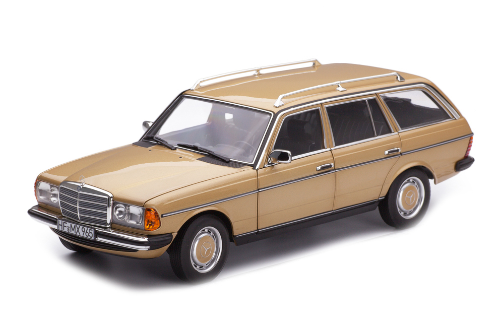 Модель коллекционная NOREV Mercedes 200 S123 estate 1982 golden