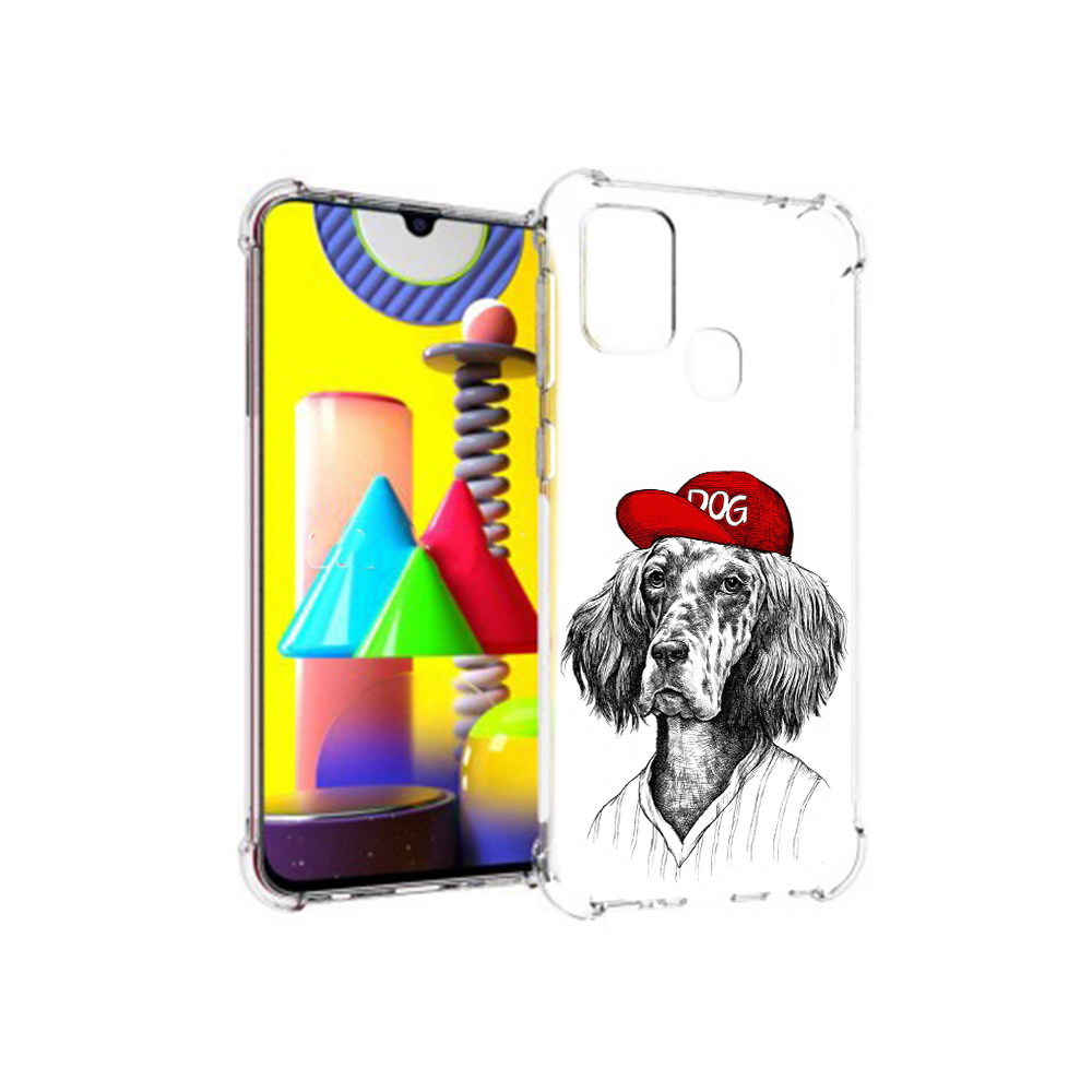 

Чехол MyPads Tocco для Samsung Galaxy M31 дог (PT147019.488.333), Прозрачный, Tocco