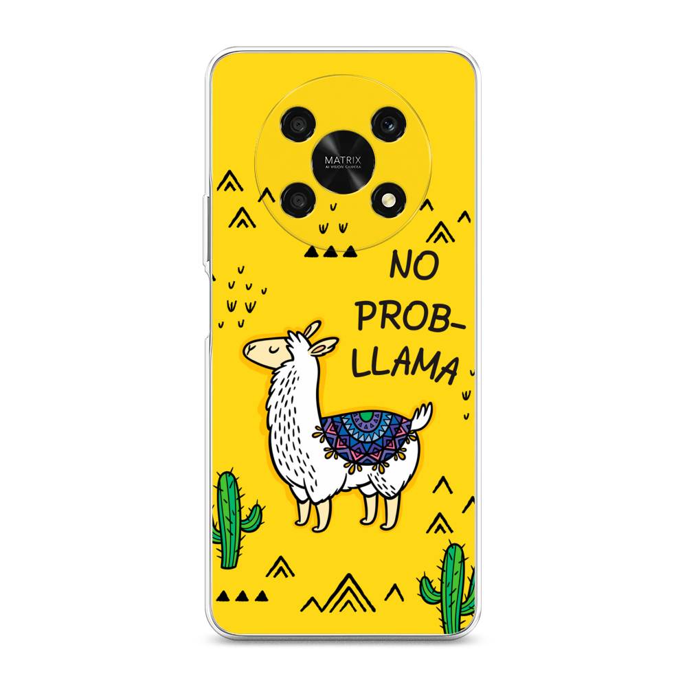 

Чехол Awog для Honor X9 5G "No probLLama", 6109750-2