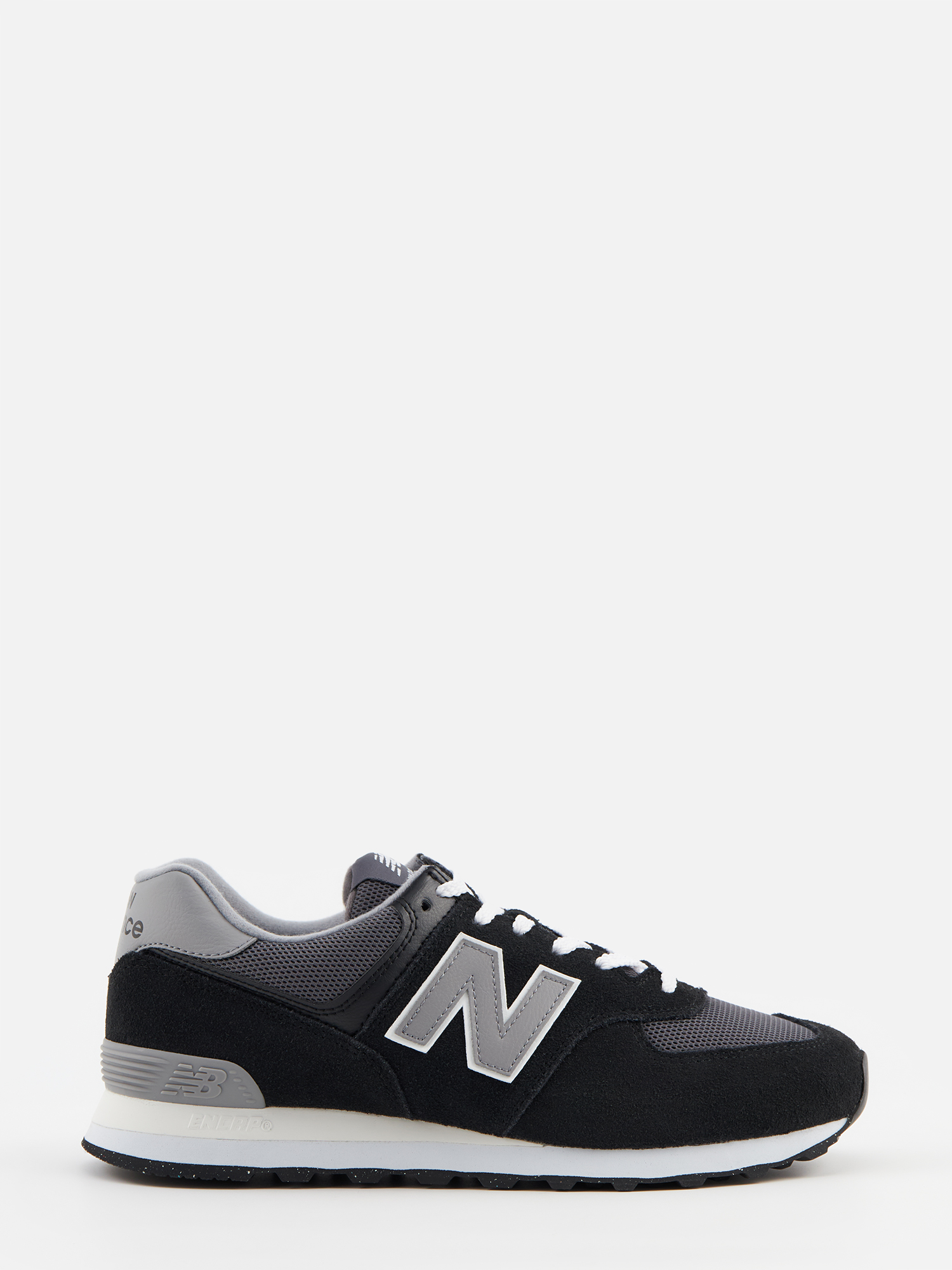 

Кроссовки мужские New Balance U574TWE черные 44 EU, Черный, U574TWE