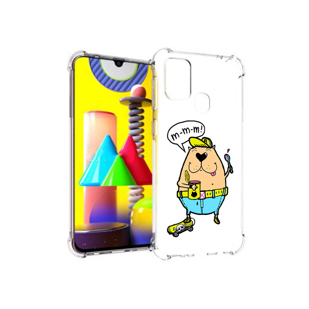 

Чехол MyPads Tocco для Samsung Galaxy M31 Бобр (PT147019.488.30), Прозрачный, Tocco