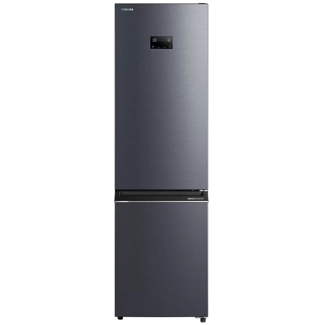Холодильник Toshiba GR-RB500WE-PMJ серый холодильник korting knfm 91868 x серый