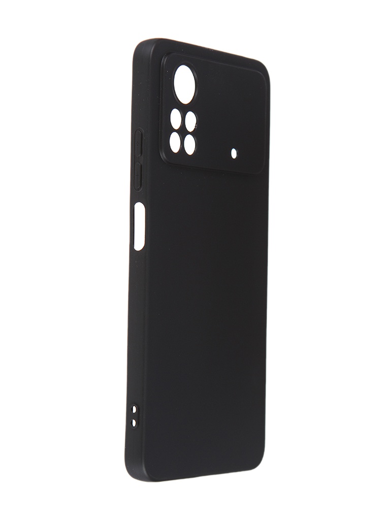 Чехол Pero для Xiaomi Poco X4 Pro Soft Touch Black CC1C-0146-BK